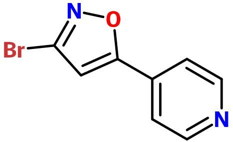 MC002772 4-(3-Bromo-1,2-oxazol-5-yl)pyridine